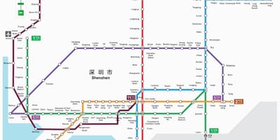 Metro Шэньчжэня kartı 2016